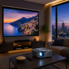 Портативный LED-проектор ViviBright F10 Wi-Fi HD 1280×800 с беспроводным подключением