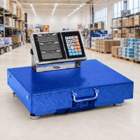 Електронні товарні ваги DOMOTEC ACS-350 350 кг, платформа 40×45 см