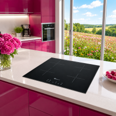 Встраиваемая индукционная плита Domotec MS-5864 5900 Вт на 4 зоны нагрева с сенсорной панелью