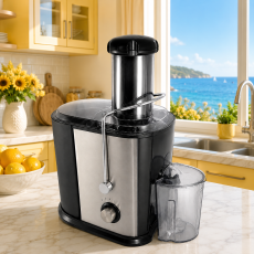 Электрическая соковыжималка Domotec MS-5221 1000 Вт для приготовления свежих соков из фруктов и овощей