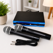 Радиомикрофонная система Behringer WM-501R, 2 беспроводных микрофона, стабильный сигнал для выступлений и мероприятий