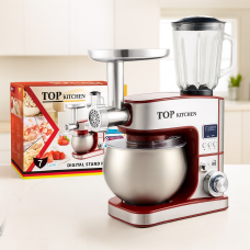 Кухонный комбайн 4в1 Top Kitchen TK00225, 4500Вт — тестомисс 7л, мясорубка, блендер, овощерезка