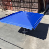 Торговий зонт Mario Umbrella 3.3×3.3 м, 4 металеві спиці, нейлон з УФ-захистом, Італія