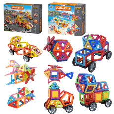 Магнітний конструктор на 94 гвинтокрил / автівки  Magnit/Magical/LIMO TOY