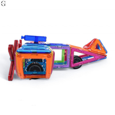 Магнитный, конструктор транспорт, 128 деталей Magnit/Magical/LIMO TOY №2