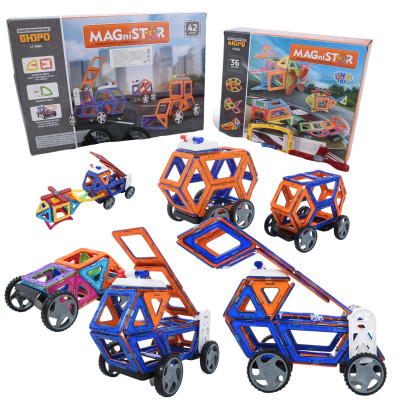 Магнитный конструктор 78 деталей танспорт Magnit/Magical/LIMO TOY №0
