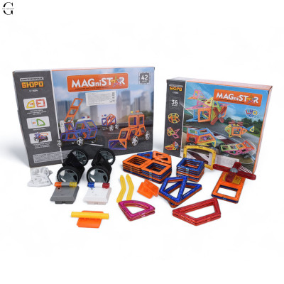Магнитный конструктор 78 деталей танспорт Magnit/Magical/LIMO TOY №3