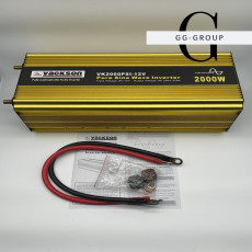 Автомобильный инвертор преобразователь напряжения VACKSON PURE SINE INVERTER VK2000PSI-12V