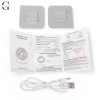 Настольный вентилятор с аккумулятором USB, 3 скорости, 195×120×210 мм, портативный
