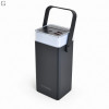 Power Bank Torima TRM-1041 40000mAh 22.5W Fast Charge з LED-дисплеєм та 5 виходами Чорний
