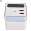 Power Bank Torima TRM-1041 40000mAh 22.5W Fast Charge с LED-дисплеем и 5 выходами Белый