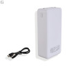 Power Bank MAXCELL 30000mAh PJ0086B J91B, зовнішній аккумулятор 2.1A з LED-індикатором