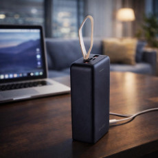 Power Bank Awei J111B 50000mAh, швидка зарядка 22.5W, USB-C, 2 USB виходи