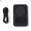 Power Bank Baseus Magnetic Wireless 6000mAh 20W с магнитной беспроводной зарядкой Black Карманый