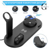 Беспроводное зарядное устройство 5 в 1 подставка для iPhone 15, 14, 13, 12, 11 X, Apple Watch Airpods
