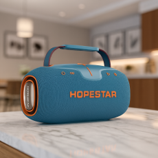 Портативная колонка Hopestar Party Box 150, 60W, Bluetooth 5.3, RGB, аккумулятор 8800mAh, IPX5 Синий