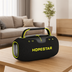 Портативна колонка Hopestar Party Box 150, 60W, Bluetooth 5.3, RGB, акумулятор 8800mAh, IPX5 Чорний