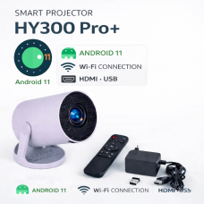 Смарт-проектор HY300 Android 11 LCD FHD, 180 ANSI-люмен, Wi-Fi