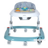 "Дитячі ходунки El Camino Happy Me Sky Blue 1049: регульована висота, знімна панель, світло та музика"