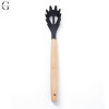 Силіконовий кухонний набір аксесуарів Kitchen stuff 12 предметів BLACK