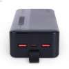 Power Bank MAXMATE MMP30H4 30000mAh , 2×USB + Type-C, чорний