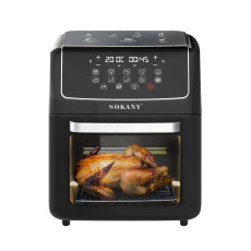 Фритюрница Sokany SK-10058 2000 Вт, 14 л, с таймером и защитой от перегрева.
