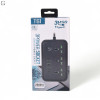 Сетевой фильтр Удлинитель с USB Т-61 (3×220В+3×USB+1×Type-C), , Черный 2m