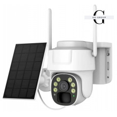 Камера видеонаблюдения PTZ уличная WiFi Y009 (V380PRO) с солнечной панелью