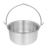 Алюмінієвий казан з дужкою та кришкою 3,0 л (23,5×12 см) для приготування страв на плиті та в поході