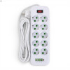 Сетевой фильтр Удлинитель USB ТК-15 (10×220В+4×USB+1×Type-C), F26u, Белый, 5 м