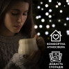 Гірлянда нитка світлодіодна GarlandoPro 300LED 16м 8 режимов гірлянда новорічна Білий