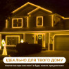 Гирлянда уличная лента светодиодная Дюралайт 900 LED 50м морозостойкая прозрачная проволока