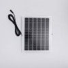 Вуличний LED ліхтар на сонячних батареях 31.6x27.8x7.5 см прожектор світлодіодний вуличний 270 LED 300 Вт із сонячною панеллю HP-5-62