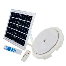 Вуличний LED ліхтар на сонячних батареях 22.1x18.8x5.2 см 60W прожектор світлодіодний вуличний HP-5-64