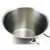 Велика каструля Benson BN-628 9 л з металевою кришкою для приготування великих порцій страв