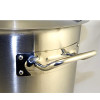 Велика каструля Benson BN-628 9 л з металевою кришкою для приготування великих порцій страв