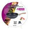 Сковорода WOK Benson BN-487 30 см с трехслойным мраморным покрытием и Turbo Induction