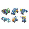 Конструктор LT3003 магнитный, транспорт, 87 деталей Magnit/Magical/LIMO TOY