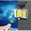 Світлодіодний вуличний ліхтар SOLAR WALL LAMP YT-66B на сонячній батареї з датчиком руху