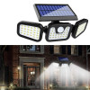 Світлодіодний вуличний ліхтар Split Solar Wall Lamp NF-866/1725 (FL-1725A) на сонячній батареї з датчиком руху