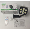 Уличный фонарь на солнечной батарее с датчиком движения и пультом SOLAR MONITORING LAMP CL-877A в виде камеры