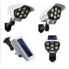 Уличный фонарь на солнечной батарее с датчиком движения и пультом SOLAR MONITORING LAMP CL-877A в виде камеры