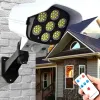 Уличный фонарь на солнечной батарее с датчиком движения и пультом SOLAR MONITORING LAMP CL-877A в виде камеры