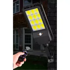 Уличный фонарь на солнечной батарее с датчиком движения и пультом Solar Induction Wall Lamp LL-612