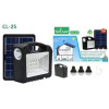 Ліхтар кемпінговий CCLAMP CL-25 акумуляторний із сонячною панеллю 6V 8W, Power Bank та 3 світлодіодними лампами