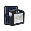 Ліхтар кемпінговий CCLAMP CL-25 акумуляторний із сонячною панеллю 6V 8W, Power Bank та 3 світлодіодними лампами