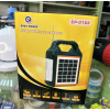 Портативний кемпінговий ліхтар EASY POWER EP-0168 із сонячною панеллю Bluetooth FM MP3 TF USB