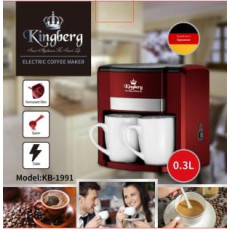 Кофеварка капельная на 2 чашки Kingberg KB-1991