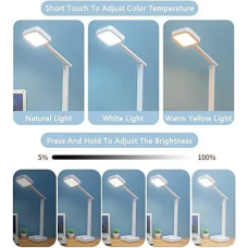 Настільна лампа DIGAD 1959 (Сенсор) 56LED-5730 7W 3000-6000K Акум-18650 2шт (6000mAh)