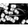 Гирлянда уличная 3,3мм черный провод 10м лампа мерцающая 100LED L Lux LINE-3.3-100 Синий